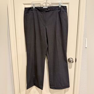 Calvin Klein Women’s Modern Fit Charcoal Women's Trousers